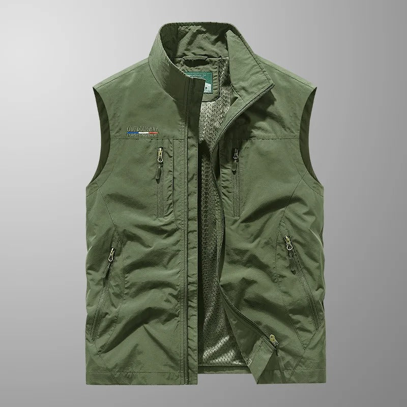 Bo™ | Breathable Cargo Bodywarmer with Multiple Pockets