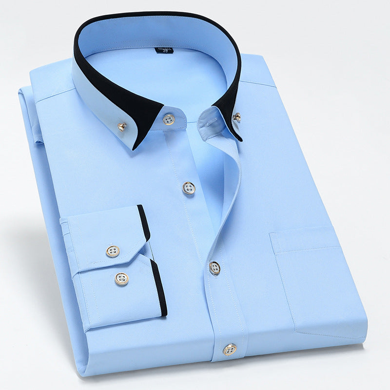 Adalbert | Classic Long Sleeve Cotton Shirt