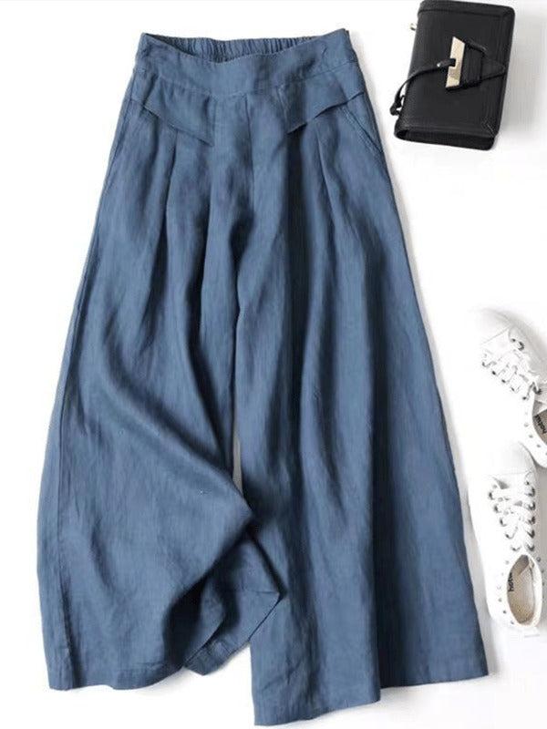 Elyne - Flowy Wide-Leg Pants