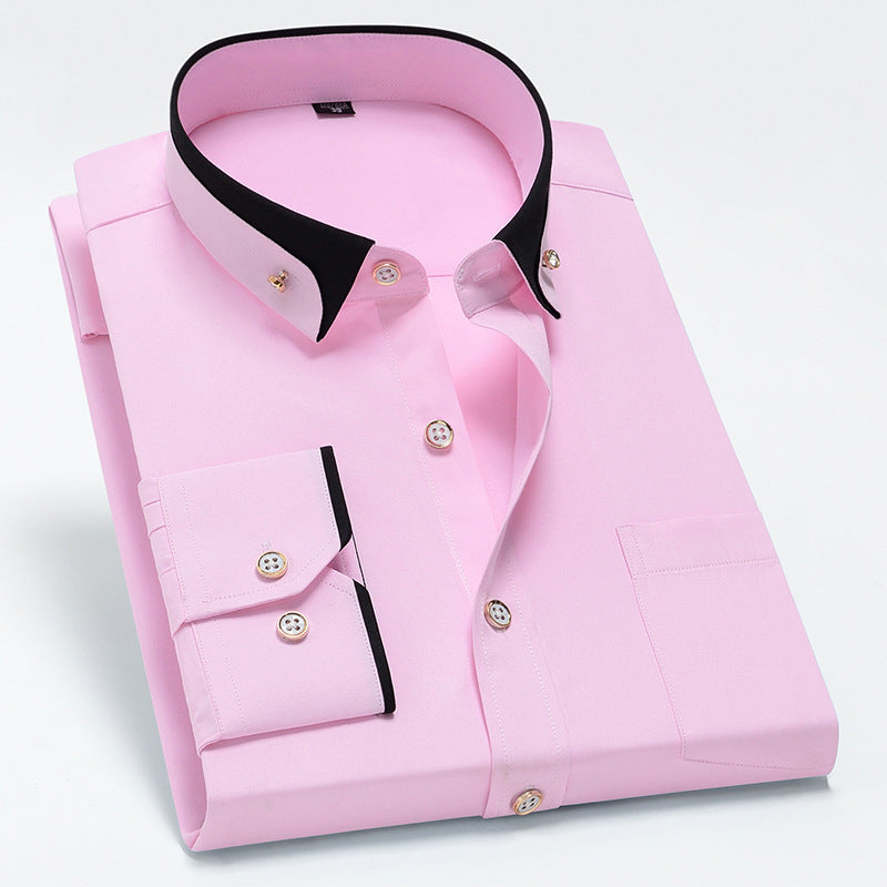 Adalbert | Classic Long Sleeve Cotton Shirt