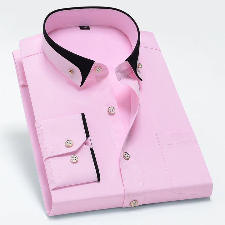 Adalbert | Classic Long Sleeve Cotton Shirt