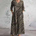Bonnie - Vintage Striped dress