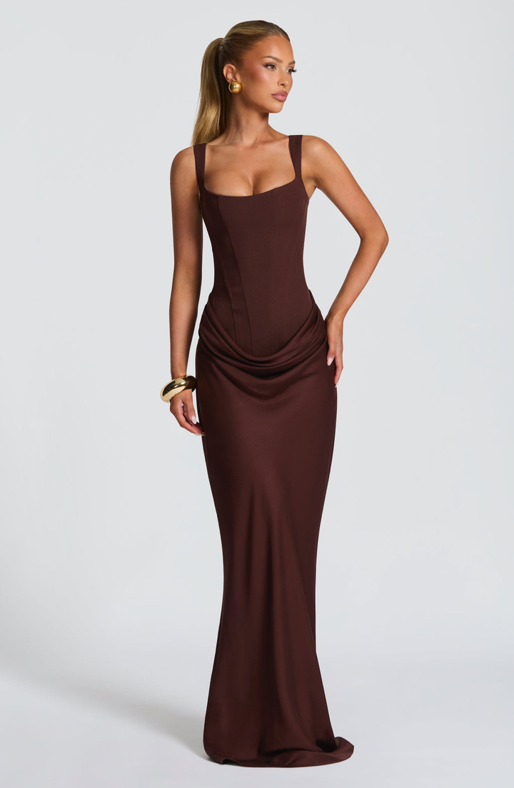 ELENA™ | MAXI DRESS WITH HOURGLASS SHAPE