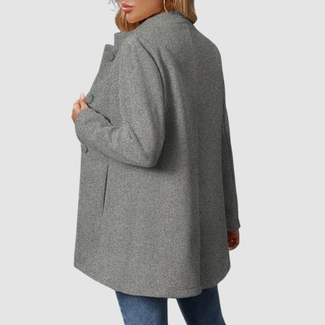 Modique™ - Elegant & Timeless Coat with Stand-Up Collar