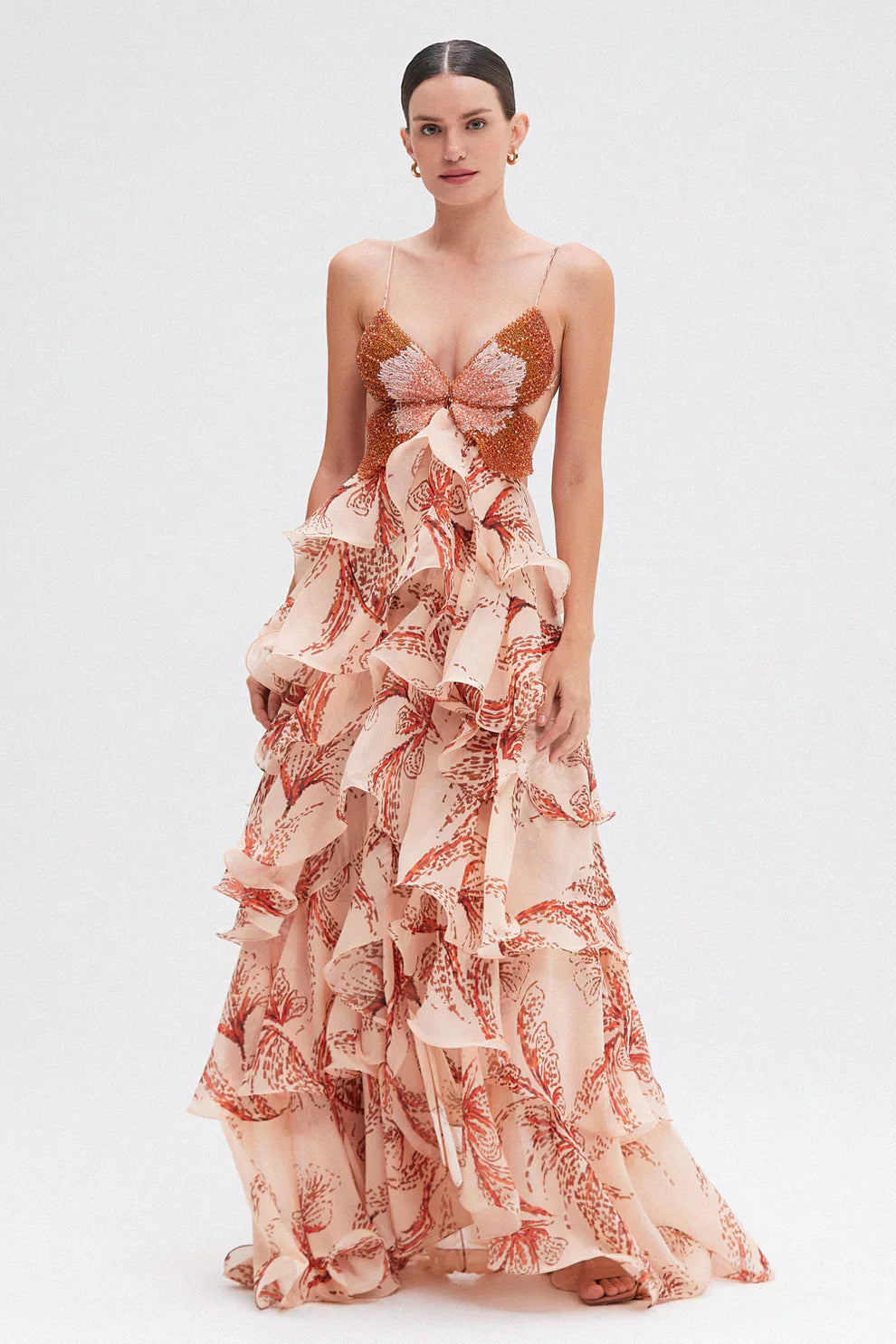 Serena™ | Dress with Ruffles and Romantic Charm