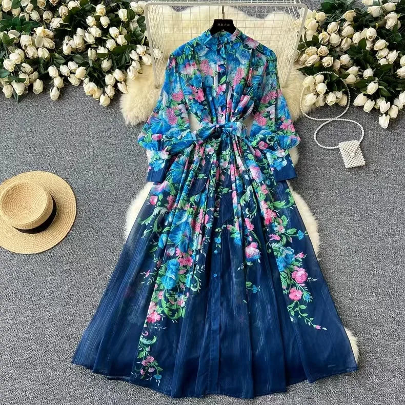 Lucy | Boho Floral Summer Dress