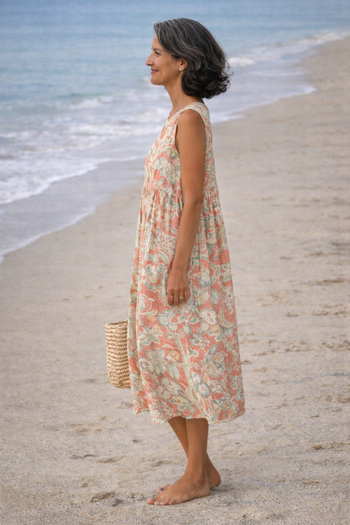 Belén | Floral Midi Dress