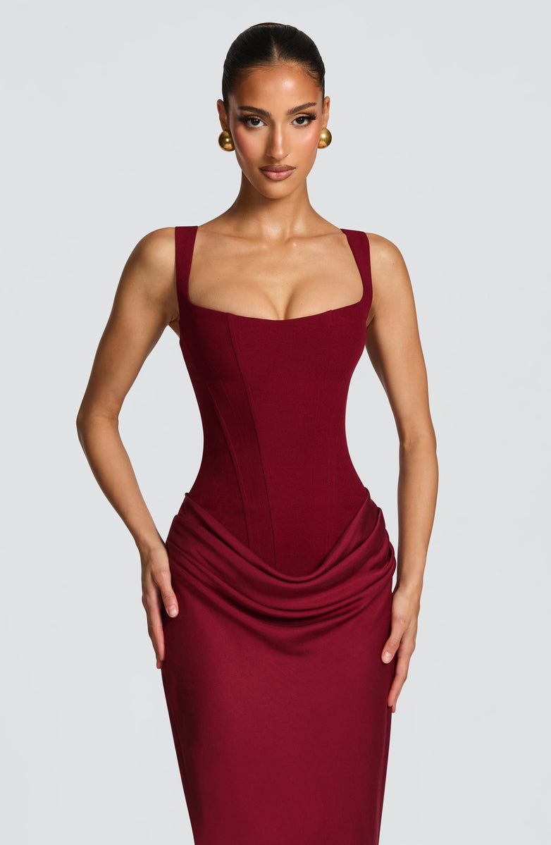 ELENA™ | MAXI DRESS WITH HOURGLASS SHAPE