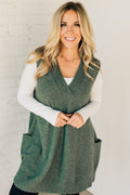 Scarlett™ - Stylish Long Sweaters with Pocket