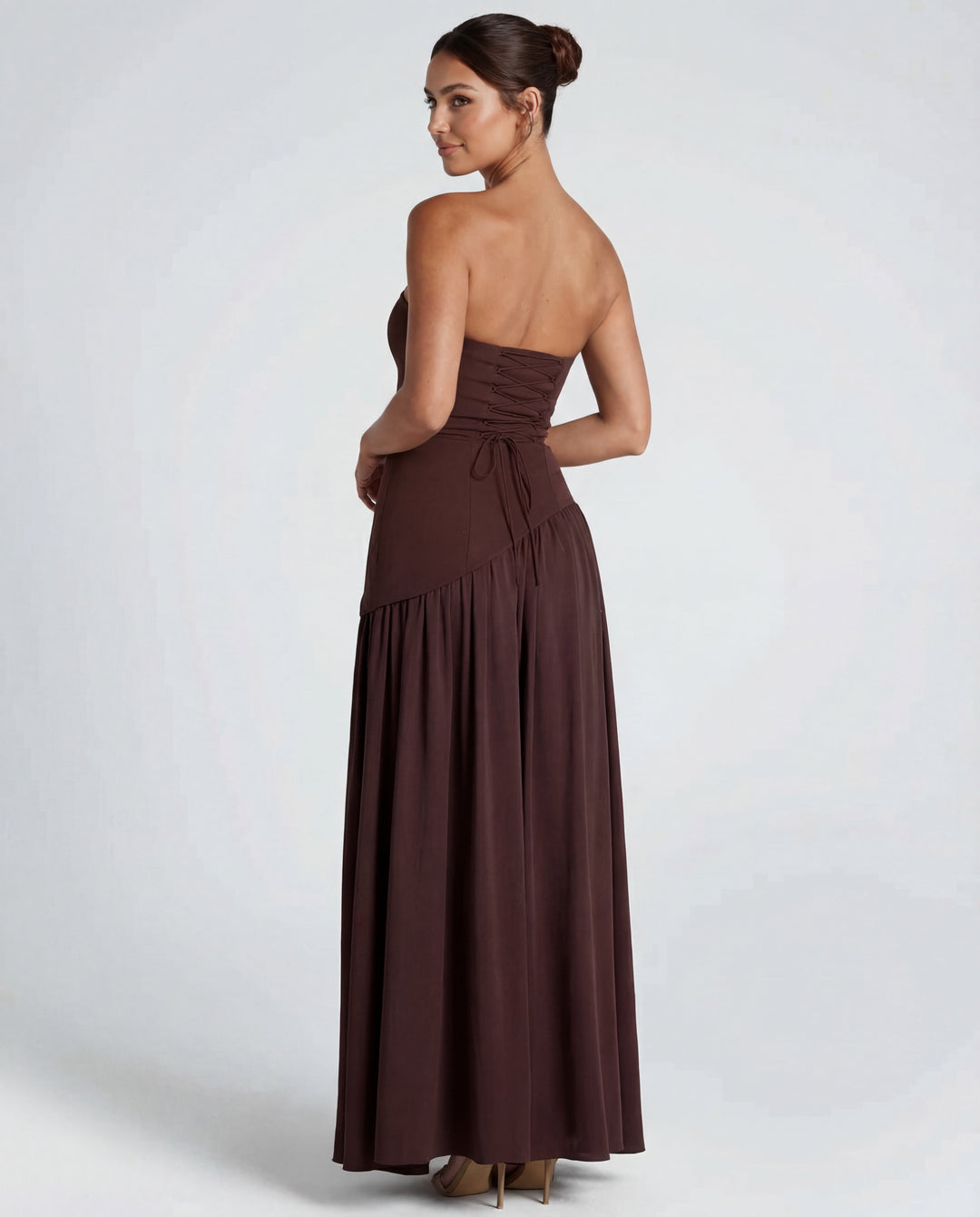 Aveline | Strapless Maxi Dress