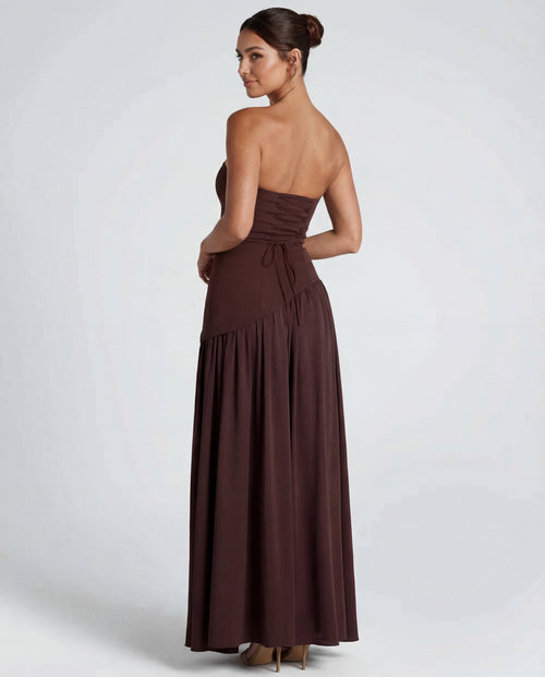 Aveline | Strapless Maxi Dress