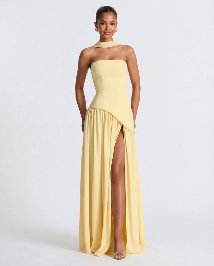 Aveline | Strapless Maxi Dress