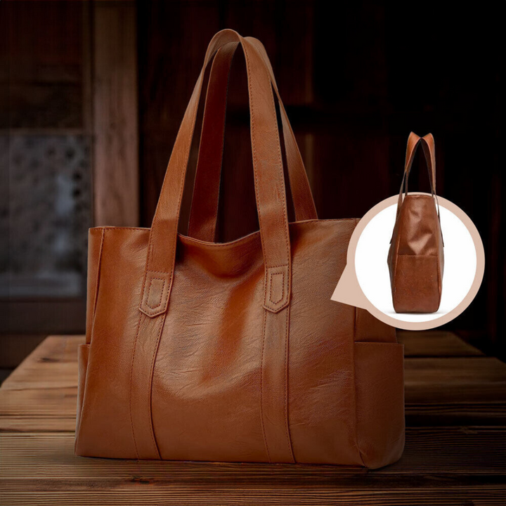 Haley™ | Classic Leather Handbag (BUY 1, GET 1 FREE)