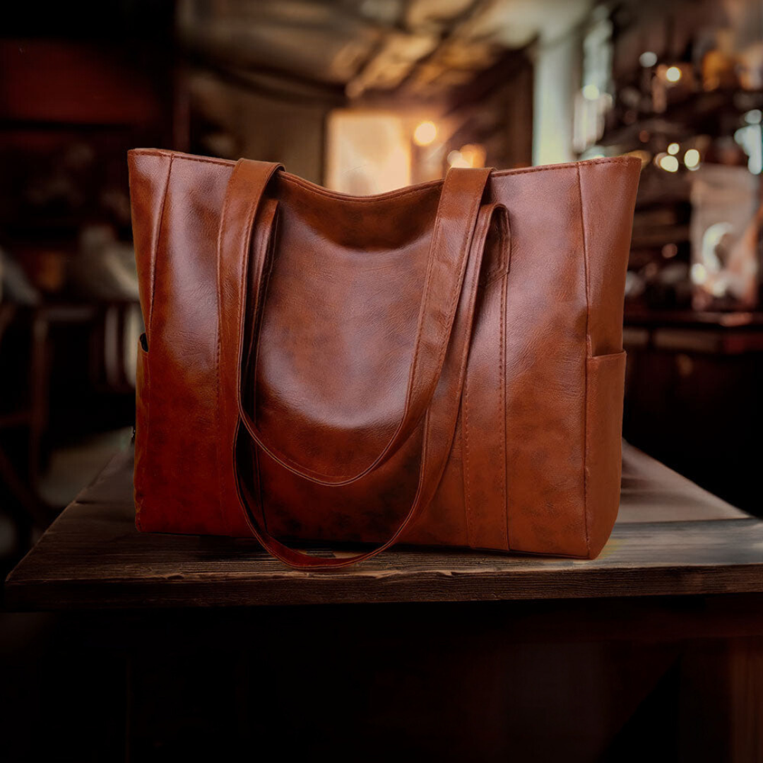 Haley™ | Classic Leather Handbag (BUY 1, GET 1 FREE)