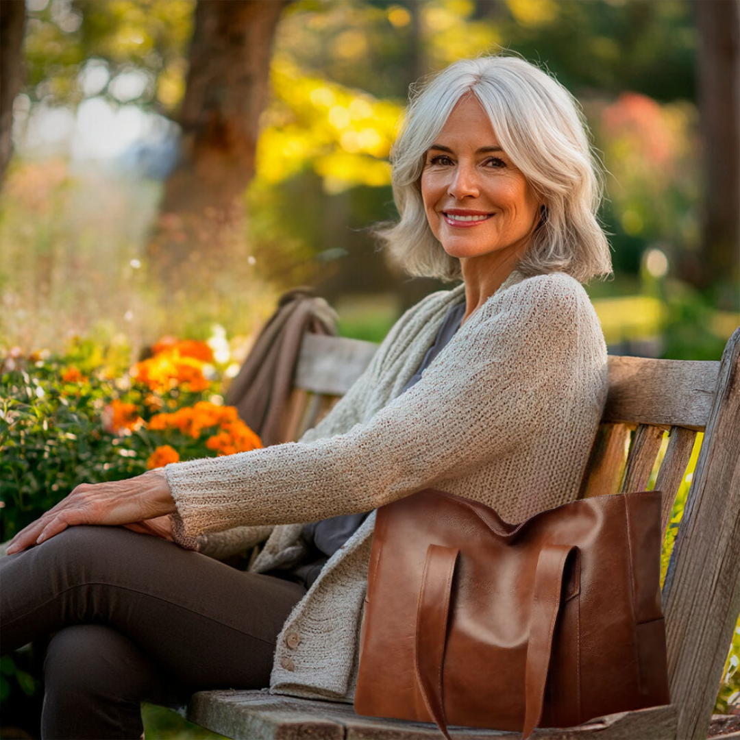 Haley™ | Classic Leather Handbag (BUY 1, GET 1 FREE)