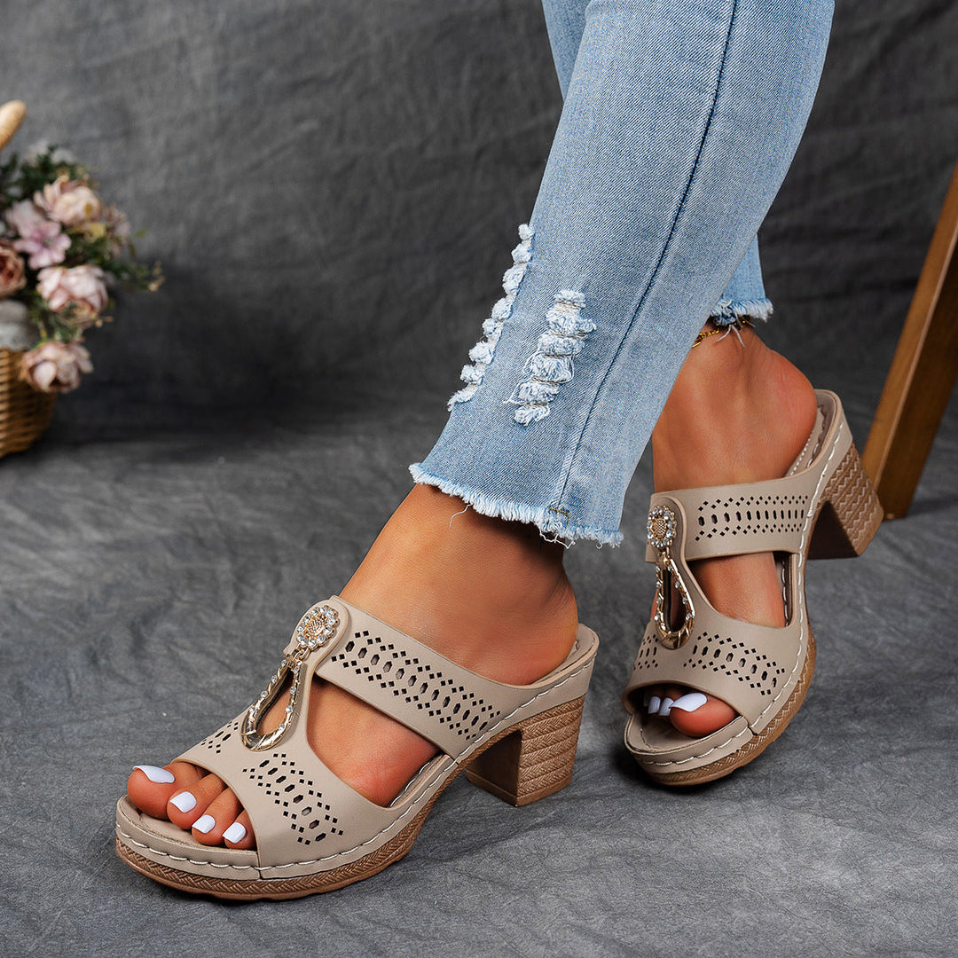 Ruby | Orthopedic Heeled Sandals