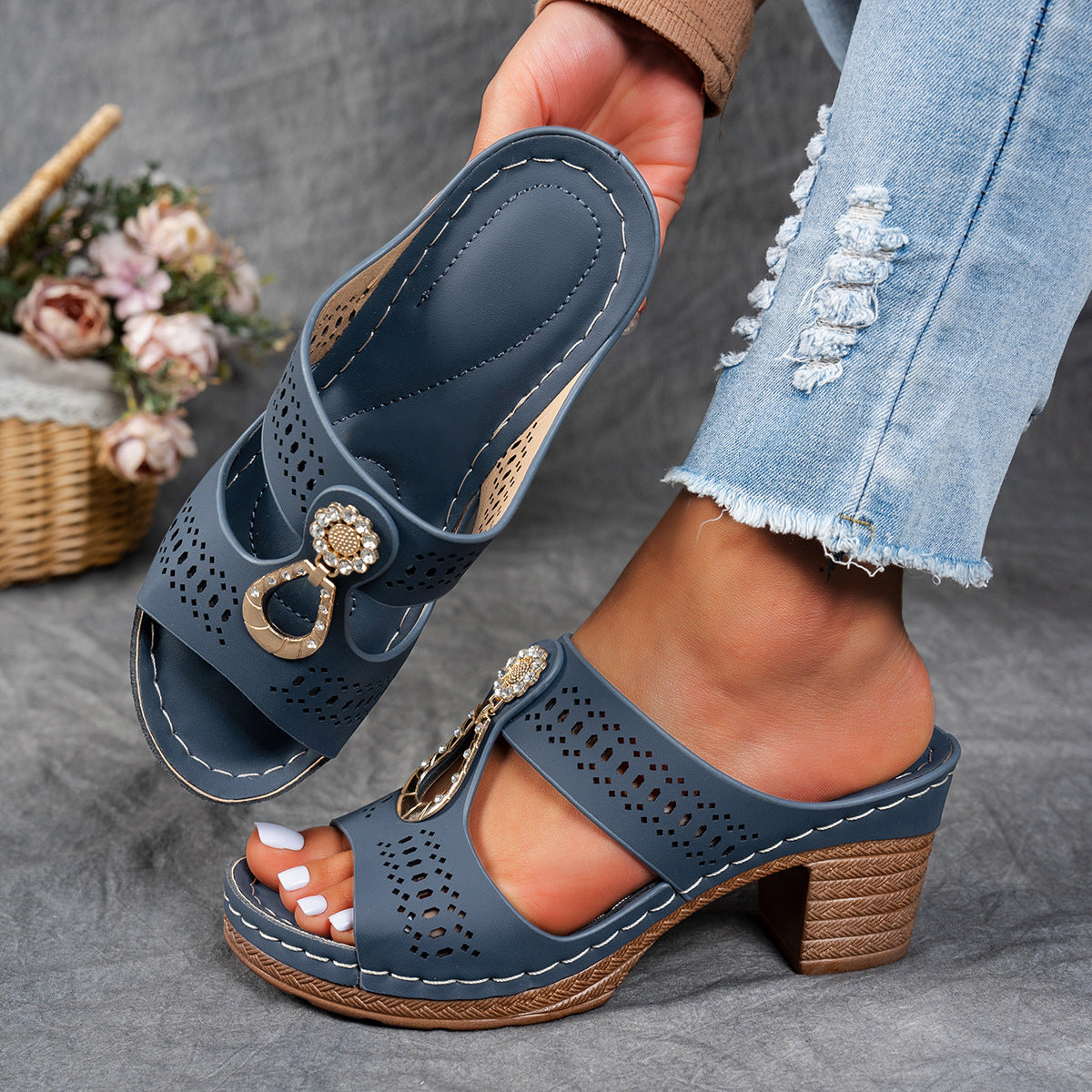 Ruby | Orthopedic Heeled Sandals