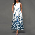 Bianca™ - Casual Sleeveless Dress with Flared Skirt