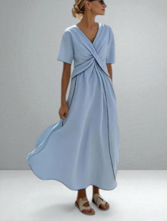 The Aria Striped Maxi Dress