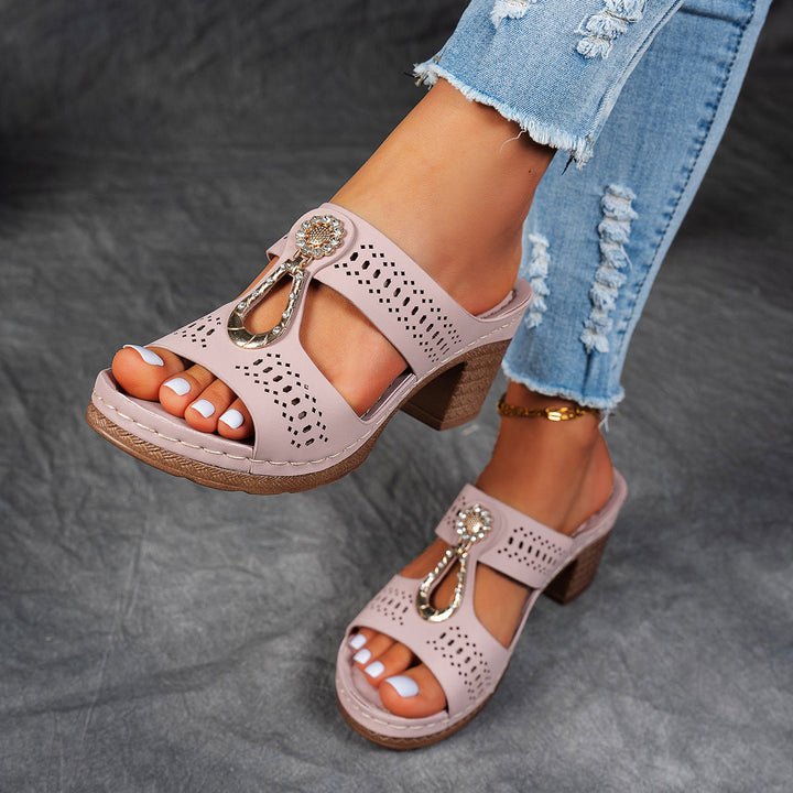 Ruby | Orthopedic Heeled Sandals