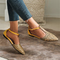 BALLET FLAT WITH T STRAP