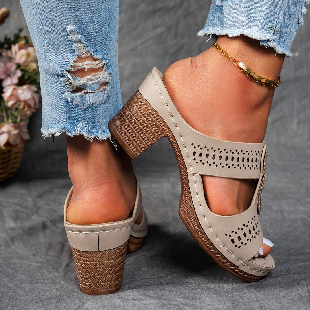 Ruby | Orthopedic Heeled Sandals