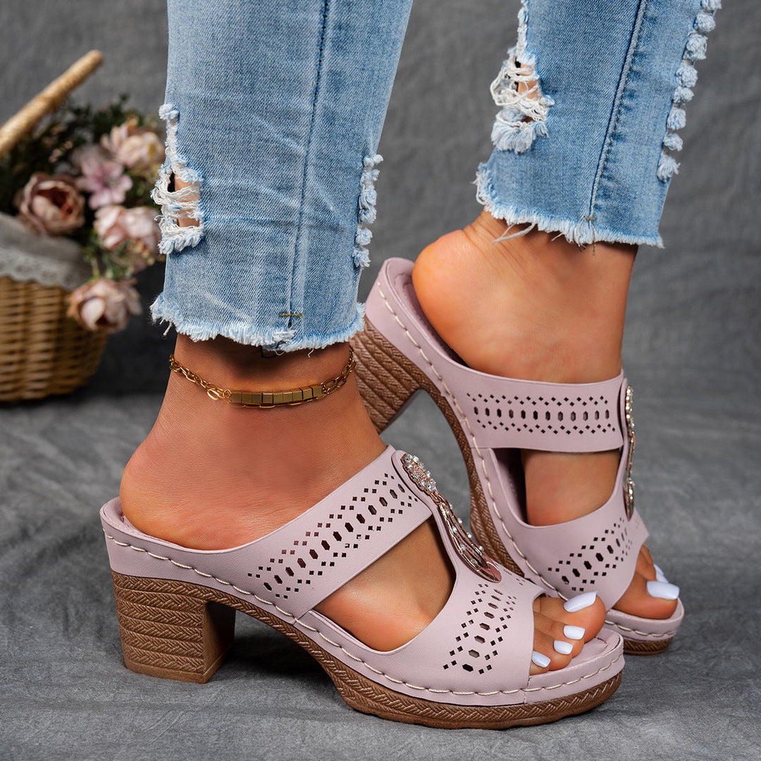 Ruby | Orthopedic Heeled Sandals