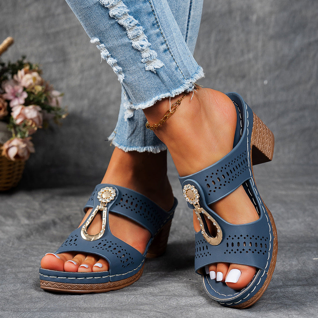 Ruby | Orthopedic Heeled Sandals