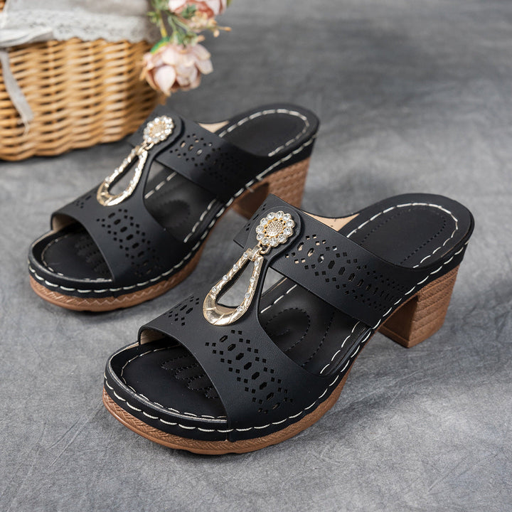 Ruby | Orthopedic Heeled Sandals