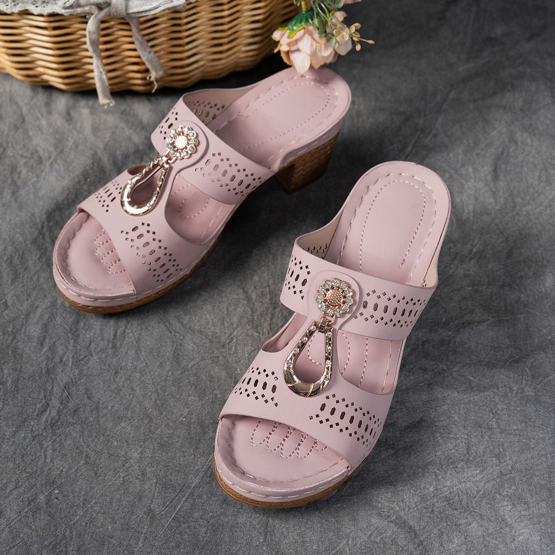 Ruby | Orthopedic Heeled Sandals