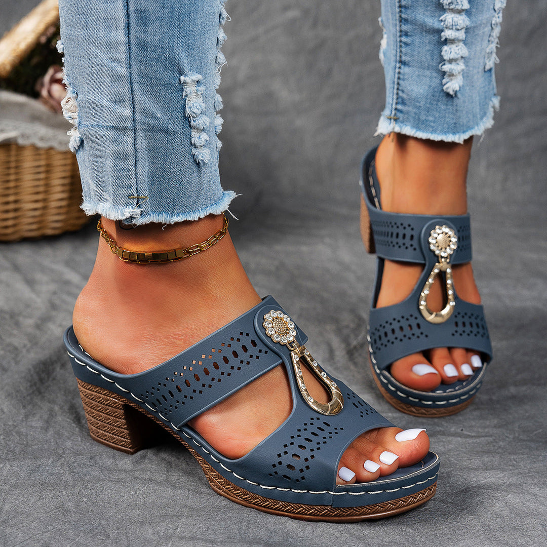 Ruby | Orthopedic Heeled Sandals
