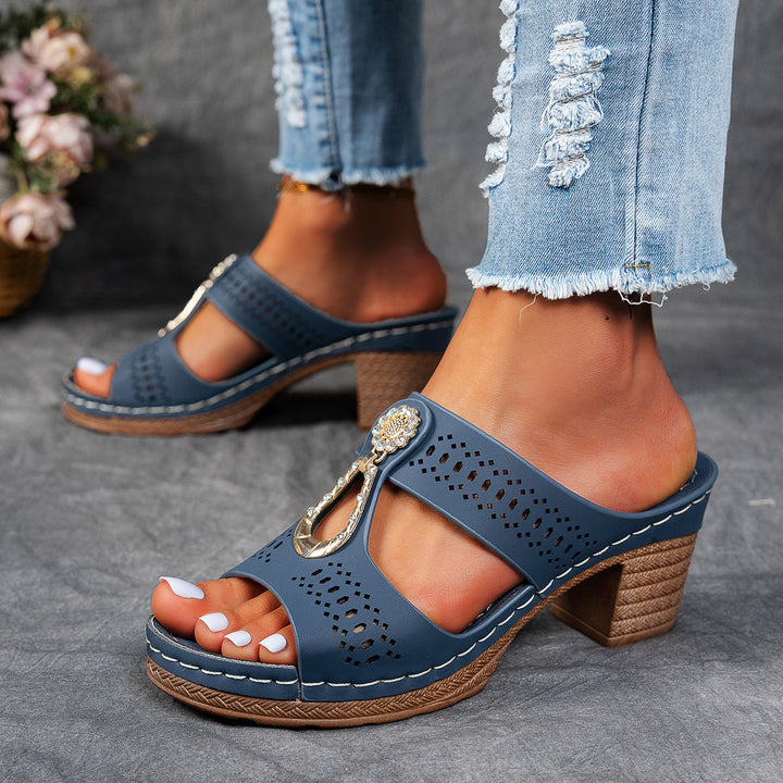 Ruby | Orthopedic Heeled Sandals