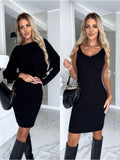 Scarlett™ -Stylish Two-piece Set (Dress and Sweater)