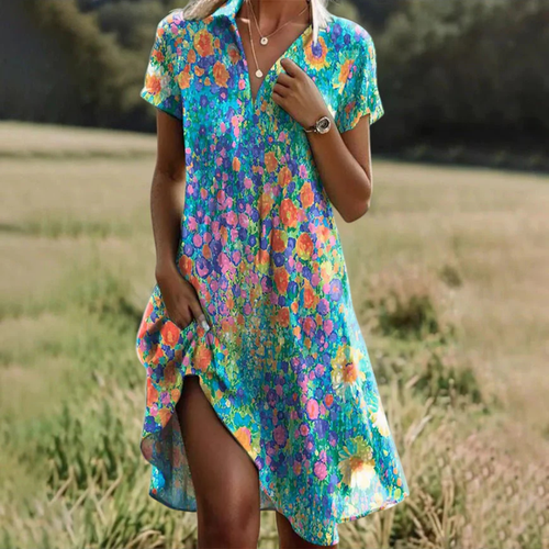 Bianca™ | Luxury midi dress with modern elegance