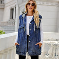 Grace™ - Stylish Hooded Denim Jacket