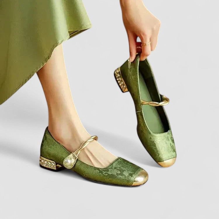 Mestelle - Orthopedic Leather Mary Jane Shoes