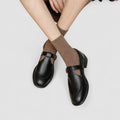 Avery - Orthopedic Leather Mary Jane Shoes with Square Toe