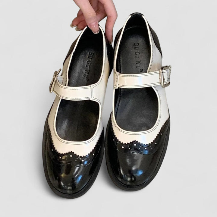 Laura - Orthopedic Leather Mary Jane Shoes