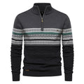 Henry™ - Stylish Fair Isle Half Zip Sweater