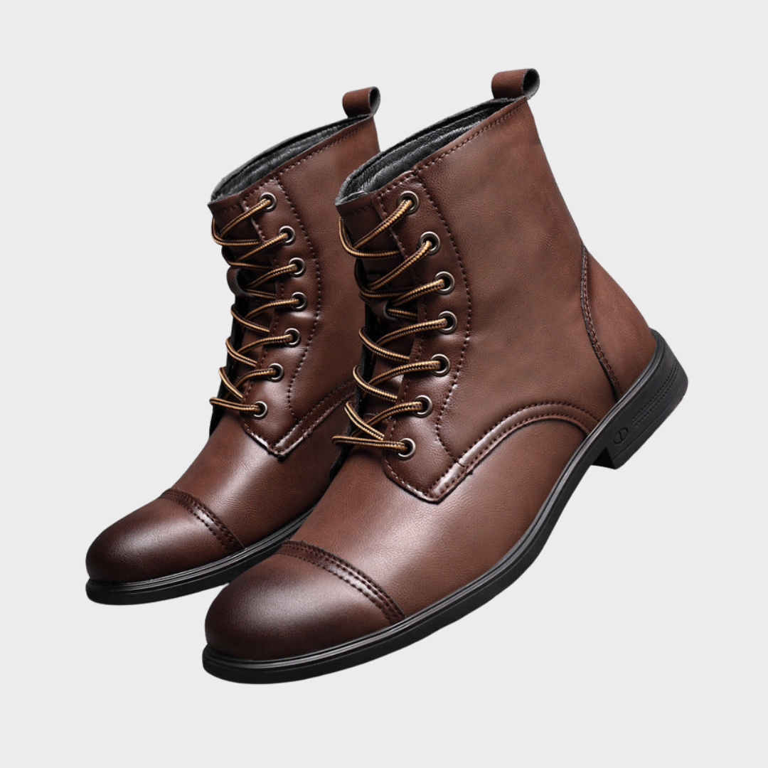 Morgan | Faux Leather Ankle Boots