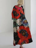 VICTORIA™ | Flattering Summer Floral Maxi Dress
