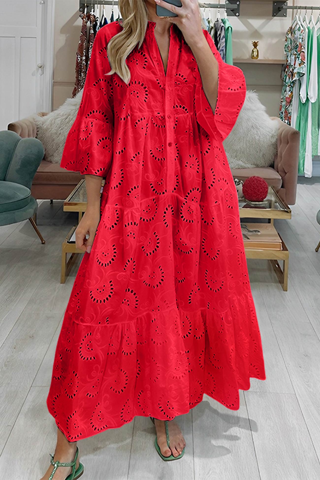 Lily - Elegant Lace Dress