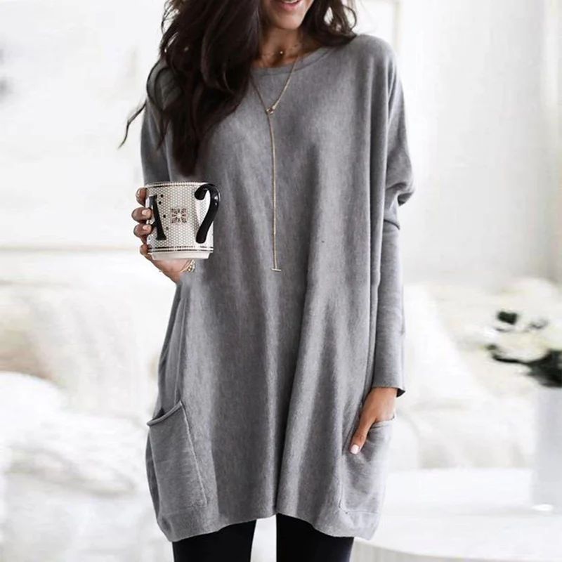 Sophia™ - Casual Pocket Sweater