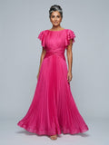 Rory | Pleated Evening Dress