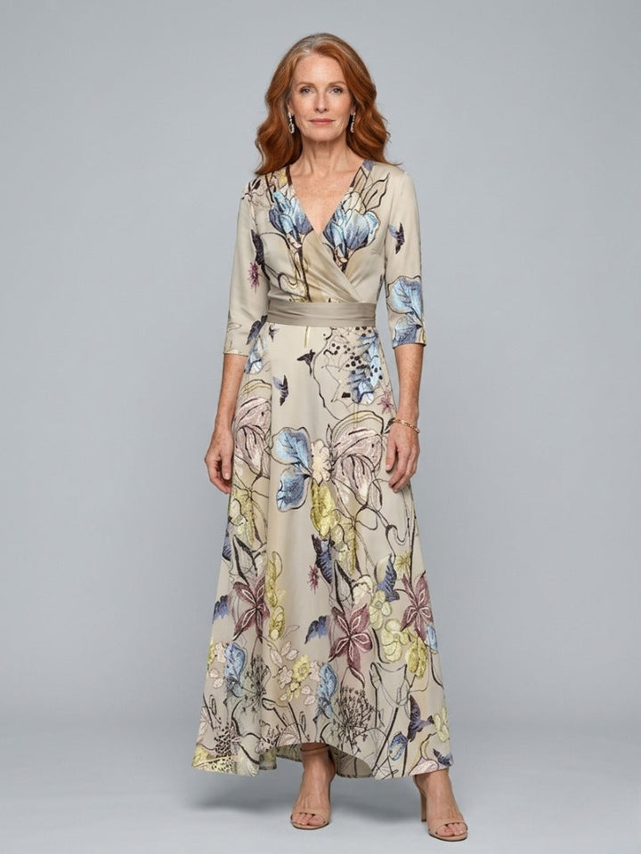 Ysa | Chic Dress with Floral Print