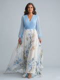 Abigail™ - Maxi Dress with Dazzling Floral Print