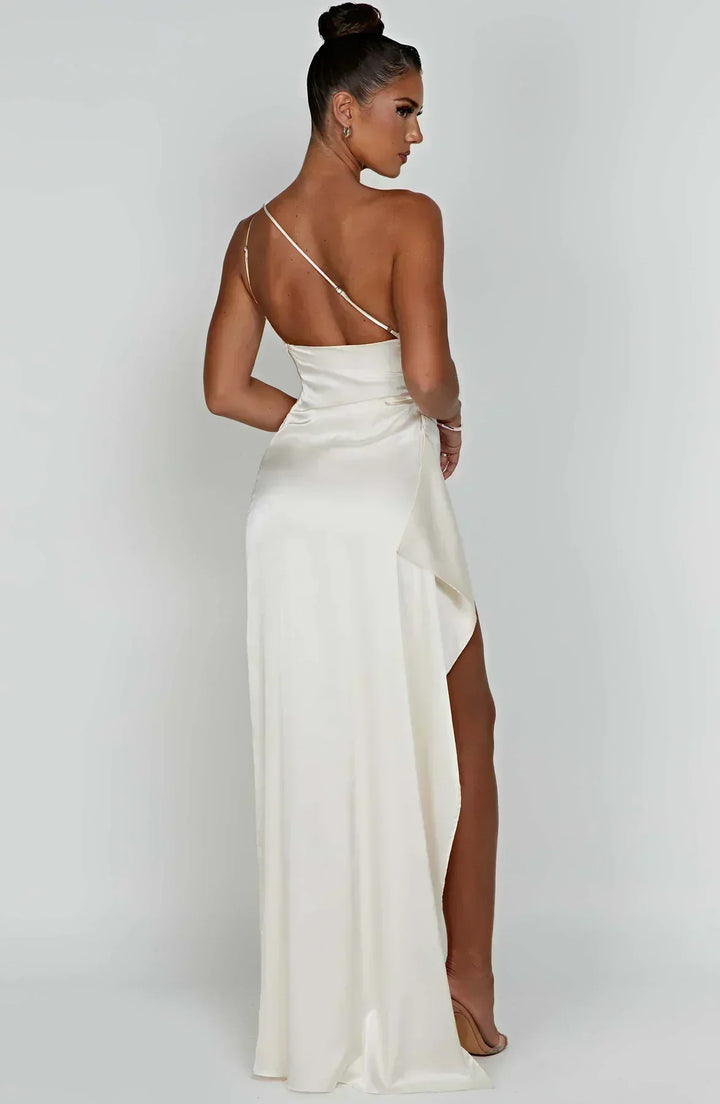 Grace | Satin Maxi Dress
