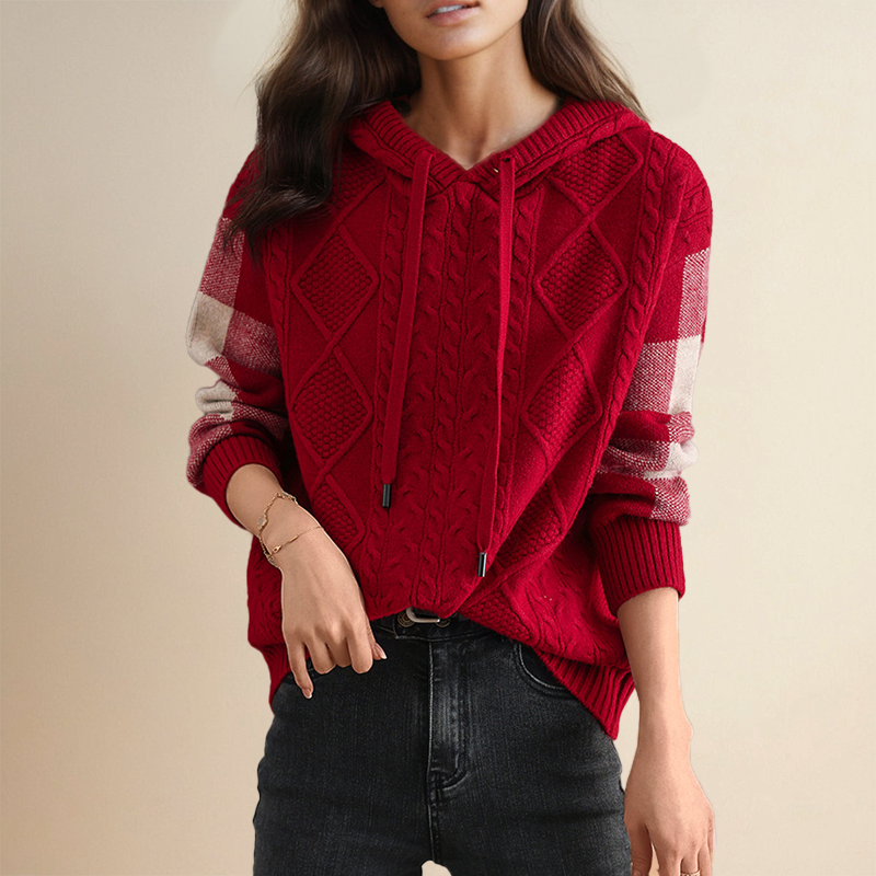 Aubrey™ - Stylish Velvet Sweater