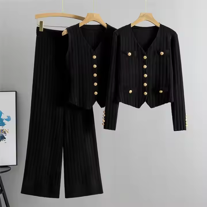 Amelia™ - Elegant Vest Co-Ord Set