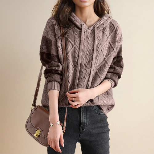 Aubrey™ - Stylish Velvet Sweater